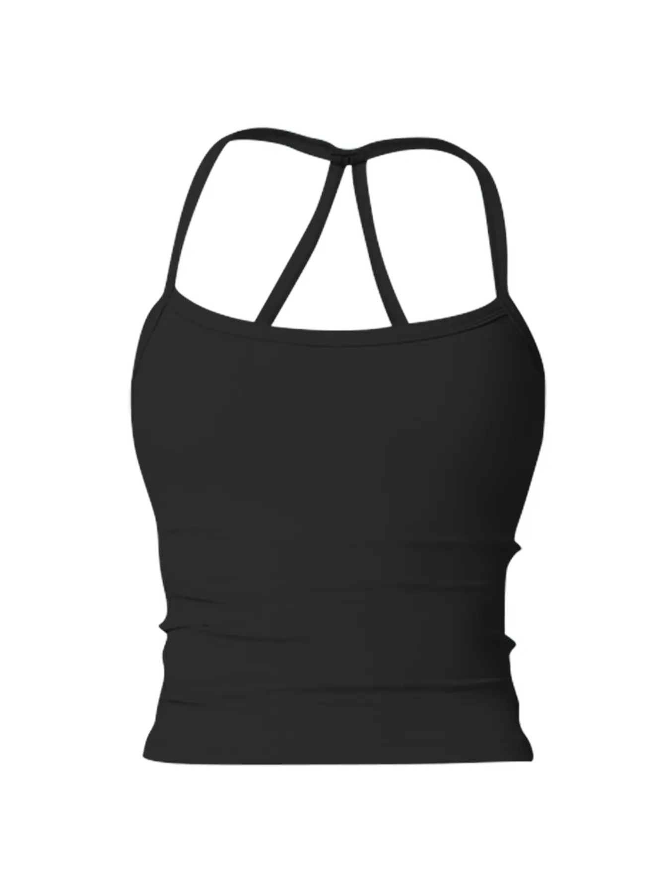 Women's Plain Backless Sleeveless Workout Vest Sports Tank Top, Quick-Dry Breathable Yoga Vest for Workouts