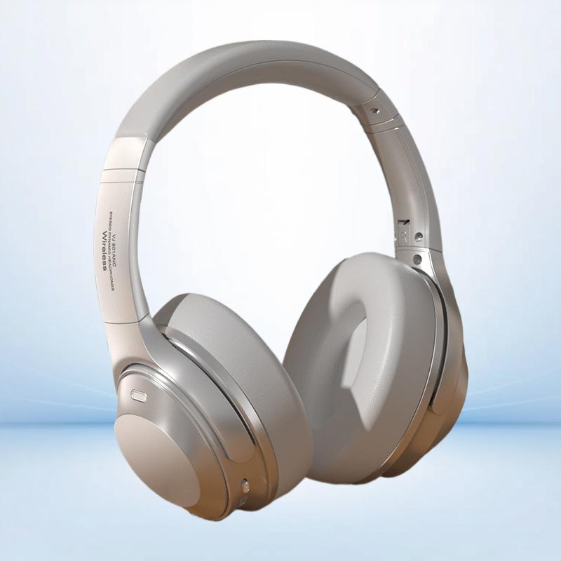 Retro Style Over-Ear Bluetooth Headphones with Bluetooth 6.0 Ultra Long Battery Life