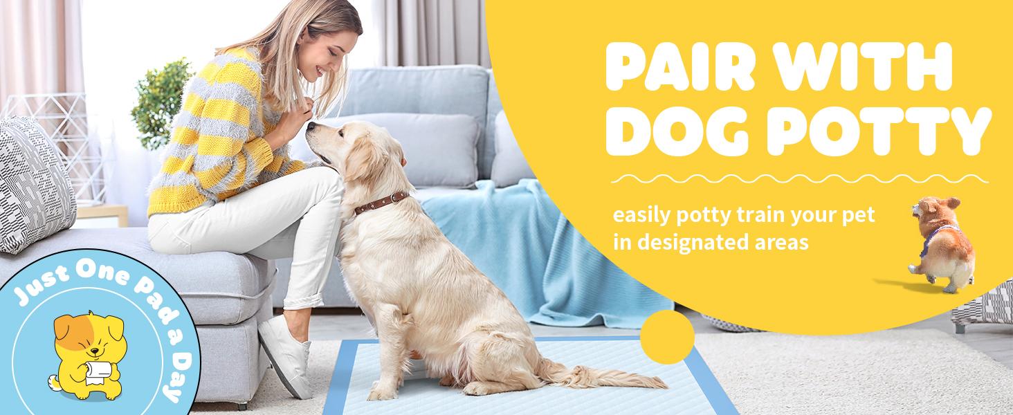 40 Count 24" x 36" XL Disposable Dog Pee Pads, Super Absorbent Leakproof Quick Drying Puppy Pee Pads for Dogs, Extra Large Disposable Dog Training Pads