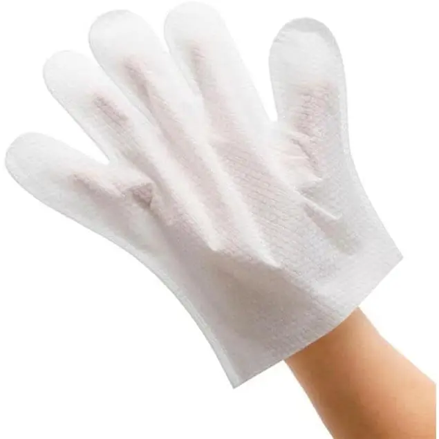 Disposable Body Wipes Bathing Wash Gloves 25 Pack Large Soft Cleaning Wipes Adults & Elderly No Rinse Wipes Travel, Hospital, Camping & Bedridden Care