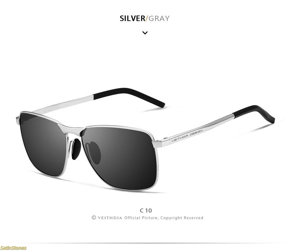 2026 New Men's Polarized UV Protection Sunglasses Square Sunglasses