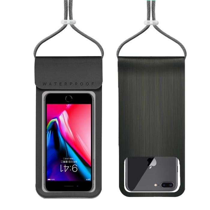 Swimming diving mobile phone waterproof bag wholesale tpu touch screen waterproof mobile phone bag, transparent mobile phone waterproof protective case