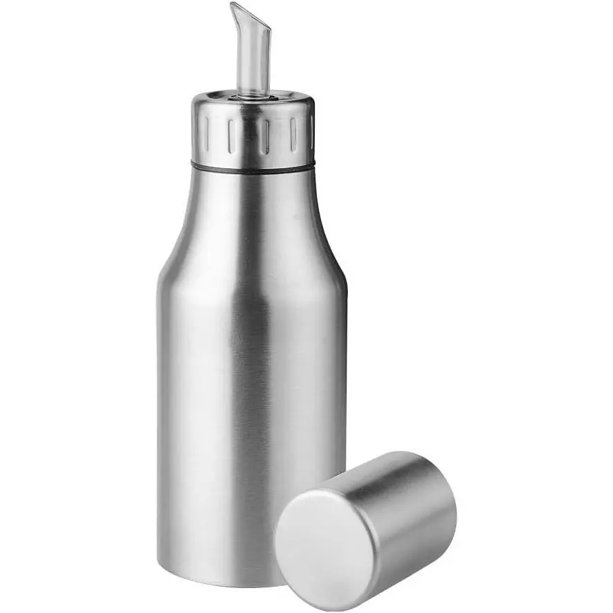 Olive Oil Dispenser,Oil Bottle Stainless Steel Leak Proof Olive Oil Decanter for Kitchen