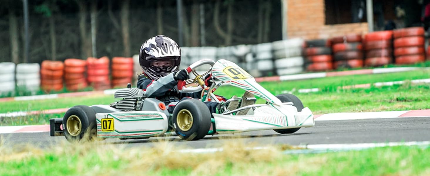 Youth Motocross Offroad Street Dirt Bike Helmet Youth Motorcycle ATV Helmet with Goggles Gloves Blue Flame M