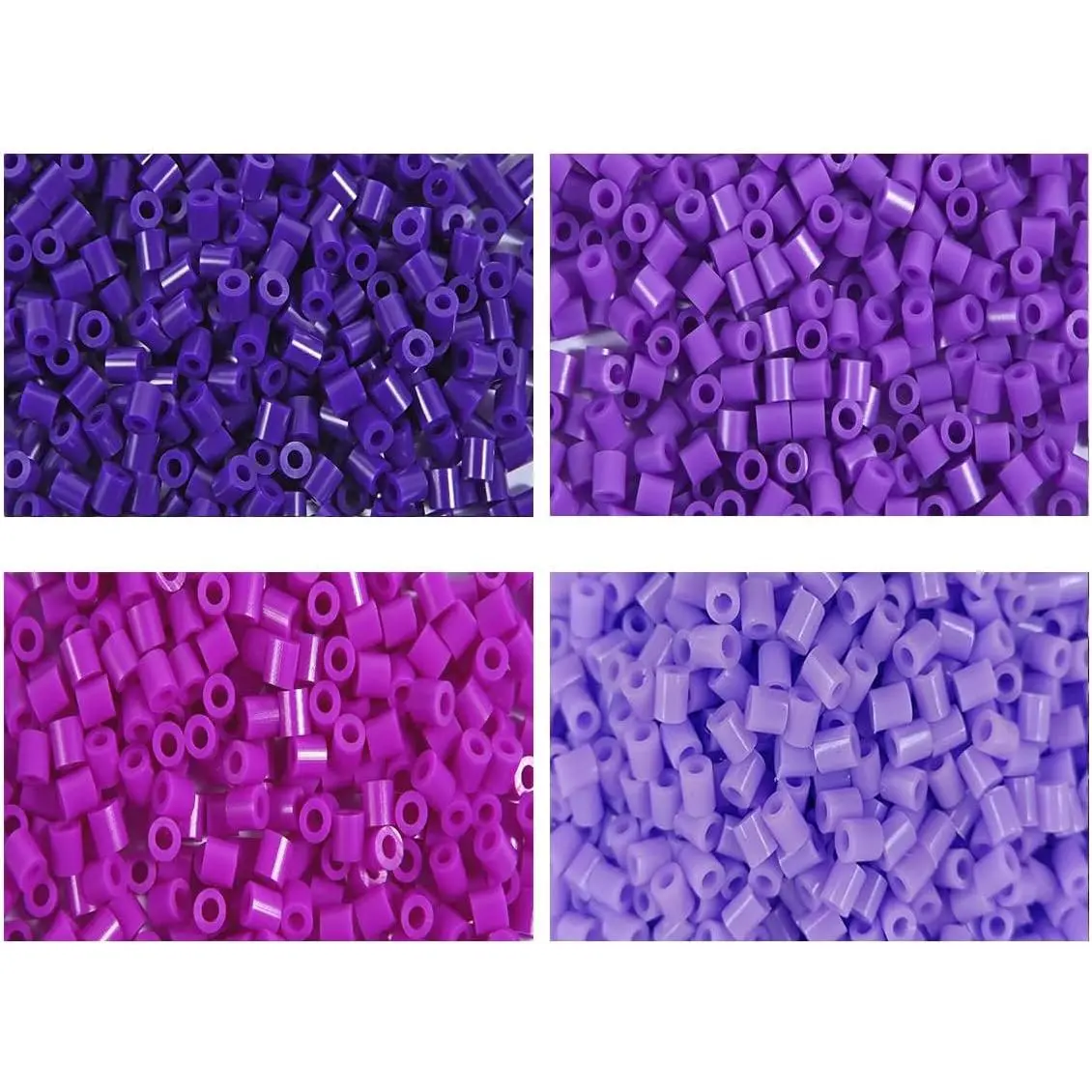 2000 count Fuse Beads- Melting Beads Crafts and Arts, Iron Bead Bulk Refill | 5mm 4 Colors