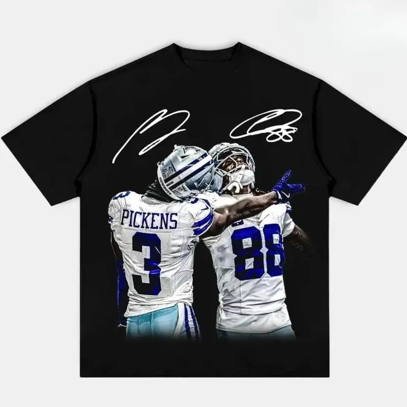 Pickens X CeeDee "WE DEM BOYZ" Adult and Youth T-Shirt, George Pickens CeeDee Lamb shirt, youth graphic tees, Dallas Football