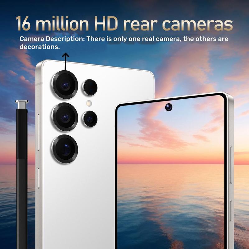 FUFFI 6.8-inch Smartphone, 4+64GB / 6+128GB ROM, Unlocked Android 12.0 Phone with 8MP+16MP Dual Cameras, Dual-SIM Phone, Android Cell Phone