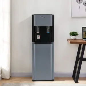 Bottom Load Floor Standing Water Dispenser F880 with Hot & Cold 304 Stainless Steel Quick Heating Cooling Child Safety Energy Efficient for Home Office Gym Indoor 5 Gallon