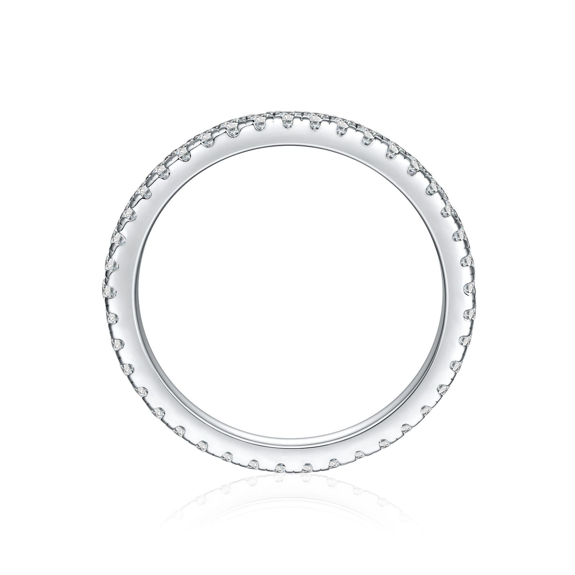 Exquisite artificial gemstone women's S925 silver full diamond ring, simple and stylish single row jewelry artificial gemstone ring, suitable for wedding gifts, holiday gifts, and couples' presents