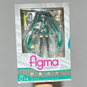 Hatsune Miku Anime Action Figures Movable Joints Contain The Props Desktop Decoration Collection PVC Model Toys Gifts