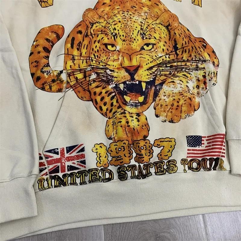 Ebb Supply Red Washed VALLEY Oversized Hoodies Men Women American Pure Cotton Vale Embroidered Logo Zip Jackets Casual Outerwear