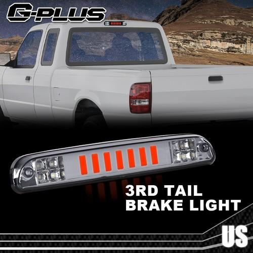 Fit For 99-2016 F-250 Super Duty Smoke LED Third 3rd Brake Tail Light Cargo Lamp Upgraded Version