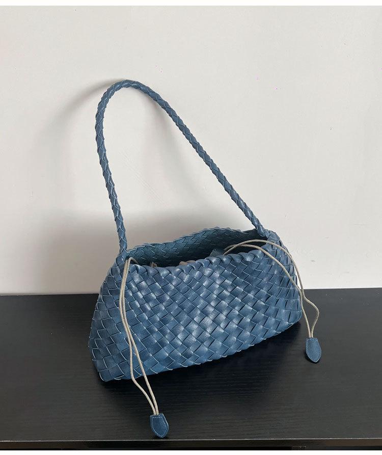 MLS6253 Hand-woven Underarm Bags for Women 2025 New Retro Portable Shoulder Bags Big and Small Bags