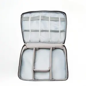Portable Travel Electronic Storage Bag, Large Capacity Electronic Product Storage Bag, Waterproof & Shockproof Storage Bag for Tech Accessories, Cables, Chargers, Computer, Travel Gadgets