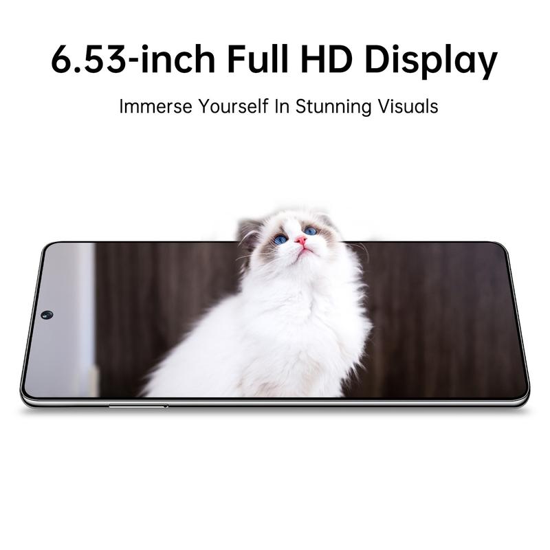 S11 Smart Android Phone, 6.53 Inch Screen, Dual Sim Slot, Quad Core Cpu, 4g Network, 3gb RAM, 64GB Storage, 4000mah Battery, 5+13mp Camera, Android Cell Phone