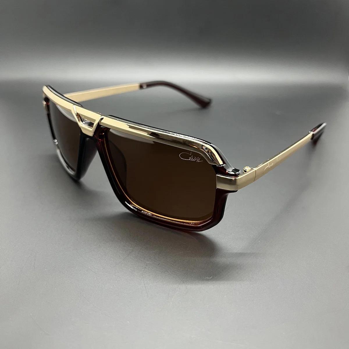 New High Quality Sunglasses Men Oversized Vintage Retro Driving Outdoor Sports Women Sun glasses Beach Sports Eyewear CAZAL4028 Trendy RectangularGift