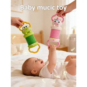 Baby Accordion Toy Unicorn Musical Instrument Early Educational Sensory Toy for Toddlers Interactive Handheld Toy Birthday Gift