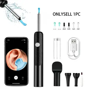 Multifunctional Visual Ear Picking Tool, Ear Cleaning Tools, Earwax Removal Tool, 8 Replacement Tips, Type-C Charging, Wireless Visual Ear Cleaning, Ear Wax Removal Camera, Ear Wax Cleaner, New Model Xinghao T3, Wireless Visual Earpick