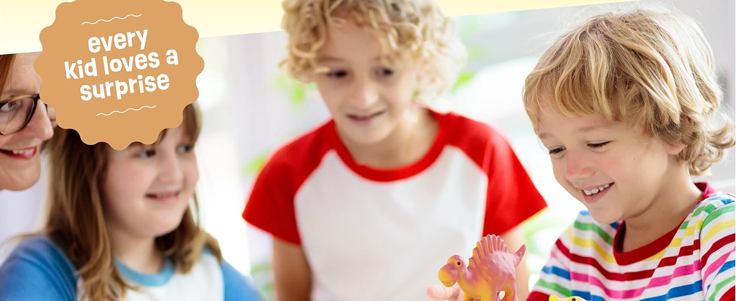 6-Pack Dinosaur Hatching Surprise Eggs – Magic Grow in Water Up to 600%, Educational Dino Egg Toy Set with T-Rex, Triceratops & More!Includes Fact Cards for Each Species – Perfect Easter Basket Stuffers, Birthday Party Favors & Gift for Kids Ages 3-8 Boy