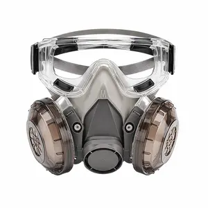Dustproof mask for industrial dust, grinding, full-face mask, coal mining, grooving, renovation breathable nose and mouth cover, dust protection mask