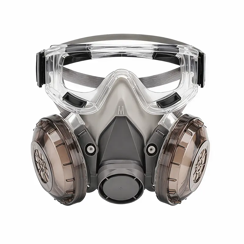 Dustproof mask for industrial dust, grinding, full-face mask, coal mining, grooving, renovation breathable nose and mouth cover, dust protection mask