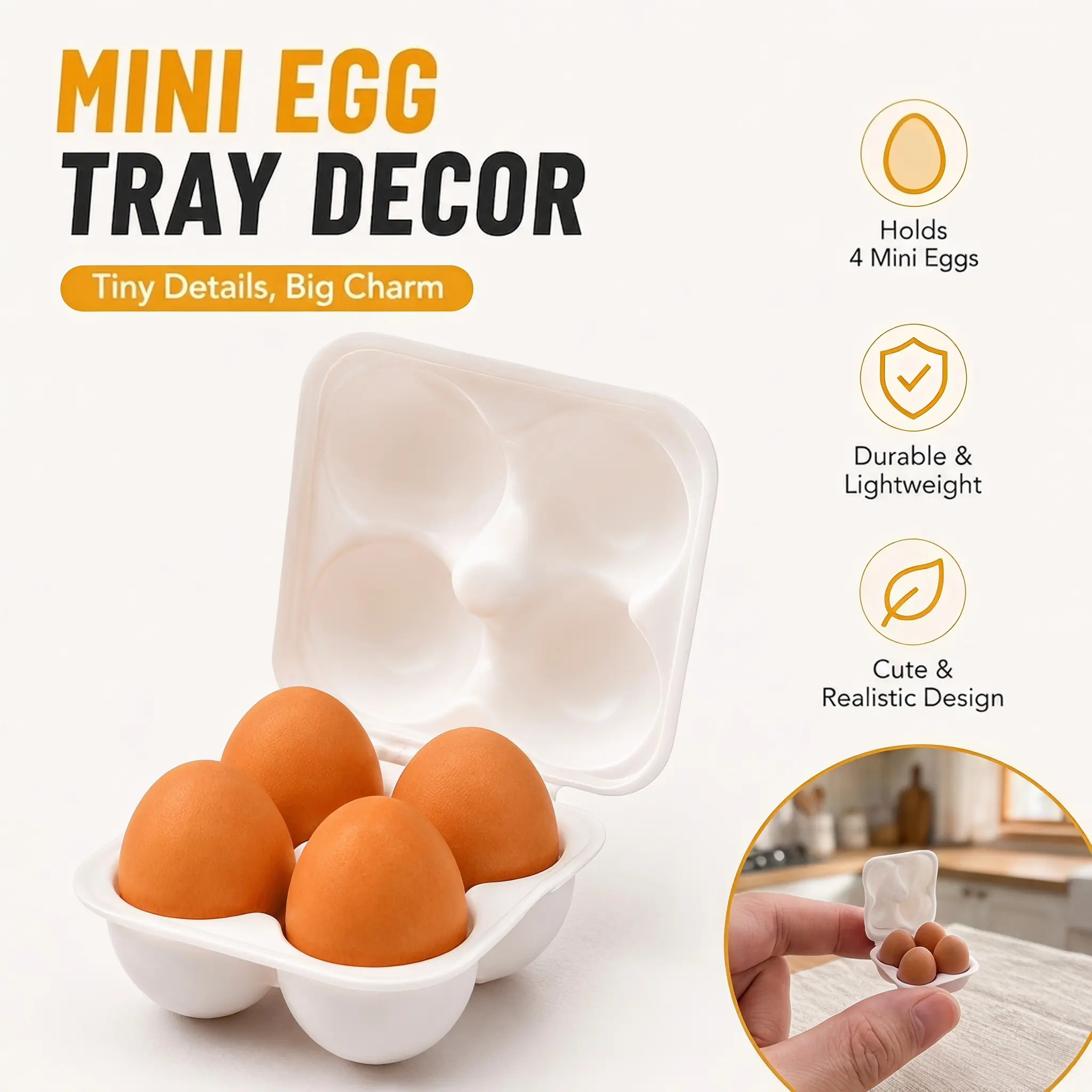 Mini Cute Food Model 1:12 Scale, Fresh Egg Box & Tray Decor, Play Kitchen Accessories, Toddler Play Kitchen, Kitchen Pretend Play Set, Kitchen Display, Home Office Daily Showpiece, Perfect Christmas Gift, Play Food Sets, Miniature Set, Pretend Playset-YY0
