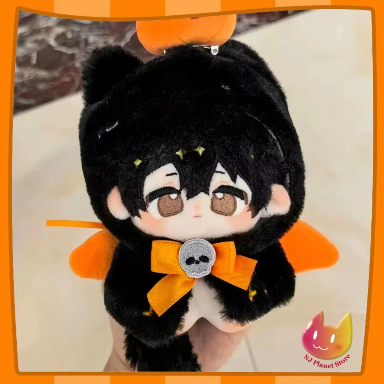 10cm Cotton Doll Mini Lord of Mysteries Klein Moretti Stuffed Cute Keychain Plush Toy Collection Gift for Adults and Children