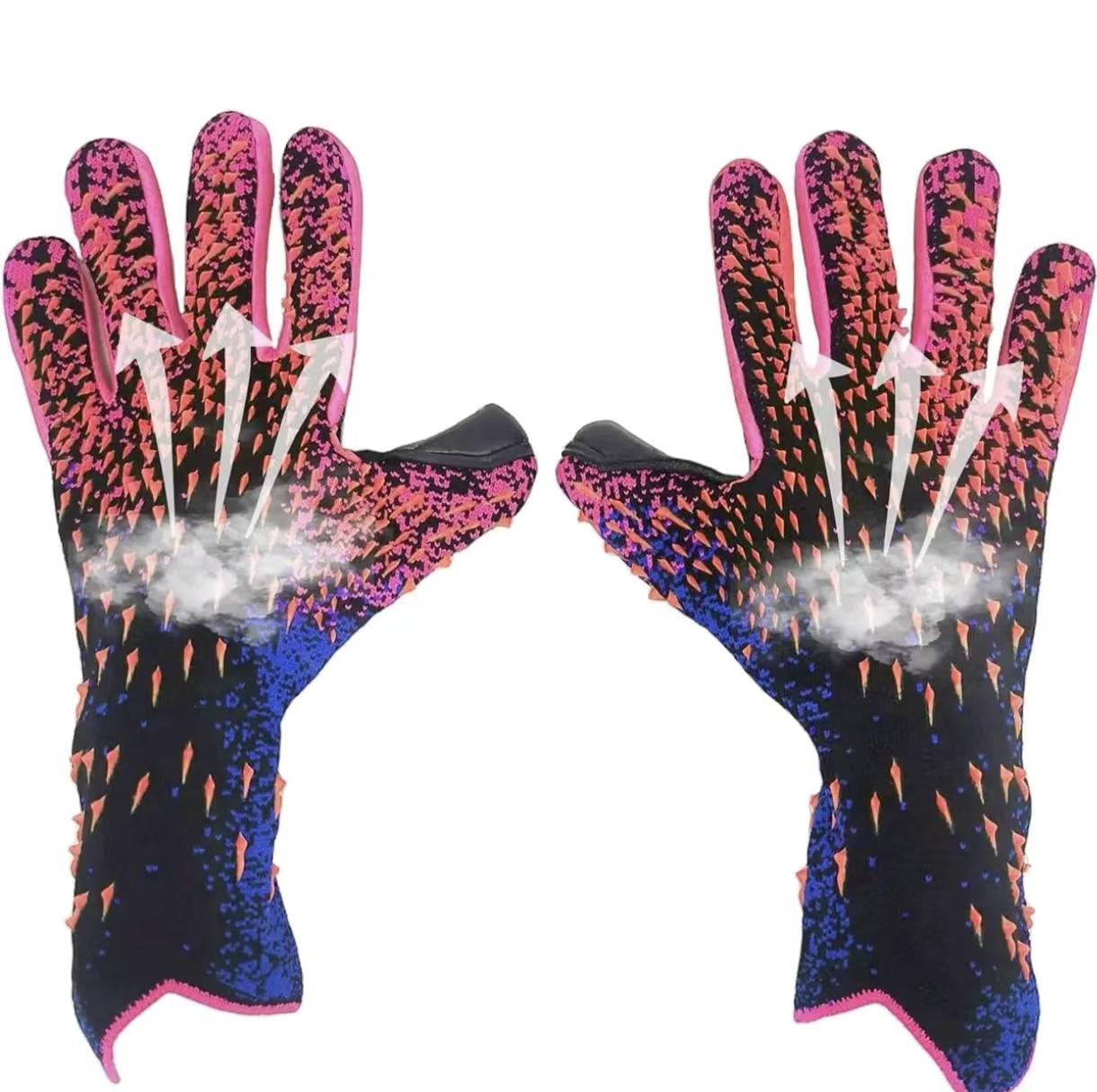 Comfortable Football Goalkeeper Gloves, Non-Slip Wear-Resistant Football Gloves, Soccer Hand Protector Gloves, Sports Protective Accessories, Valentine'S Day Gift finger save goalkeeper gloves soccer goalie glove premium goalkeeper gloves football gear