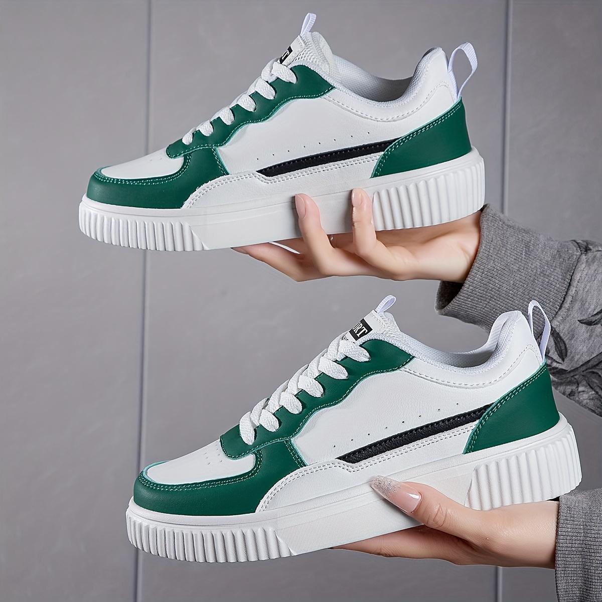 Versatile Retro-Comeback Women' Sneakers |   Bold Color-Block & Lightweight Build |   Multi-Occasion Shoes for Campus Life, Urban Strolls, and Social Pop-Ups, Women Shoes