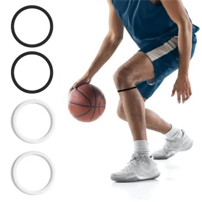 4 Pack Patellar Tendon Support Strap Non-Slip Adjustable Knee Pain Relief for Hiking Soccer Basketball Running Jumpers Knee Tennis Volleyball Squats, Knee Wrap, Leg Strap