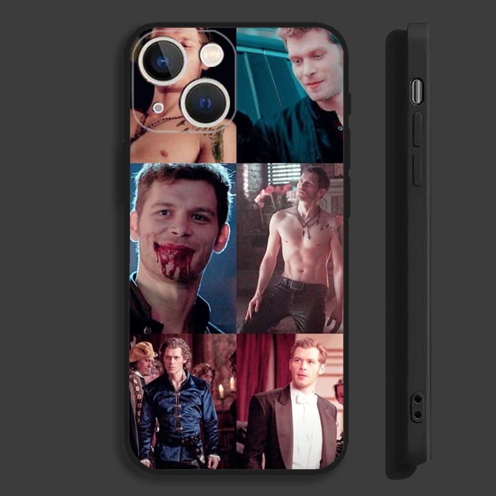 Klaus Mikaelson The V-Vampire D-Diaries Phone Case For iPhone 17,16,15,14,13,12,11,Pro,Max,Plus,X,XS,Soft Black