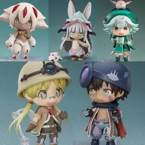 10cm Made In Abyss Prushka Faputa Riko Reg Nanachi Mitty Gankimasu Tsuri Anime Action Figure Collection Trendy Toy Surprise Gift