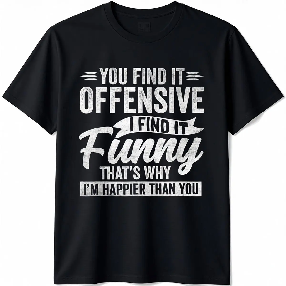 Men's Short-Sleeve Customized Sporty T-Shirt - Funny, Sarcastic, Offensive Adult Humor Quote Top, Streetwear, Shortsleeve, Knitted, Cotton, Fabric, Simple, Round Neck