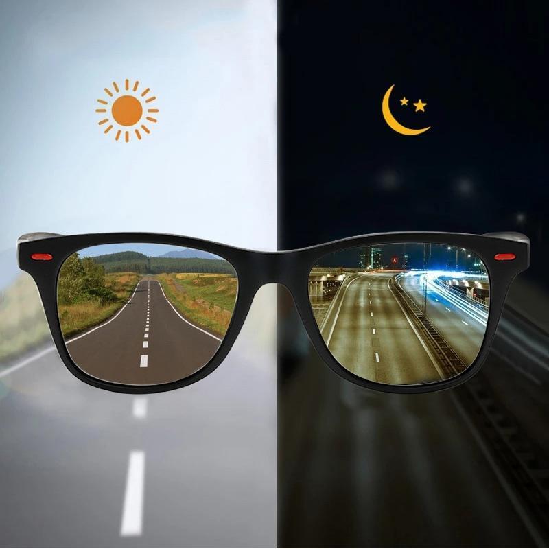 Men's Polarized Driving Sunglasses - Sun Protective, Stylish, Tinted Lens, Plastic PC Frame, Anti-Glare for Safe Day & Night Driving, Outdoor Sports Eyewear, Sun Protective Sunglasses, Tinted Lens Sunglasses summervibes,summerwins