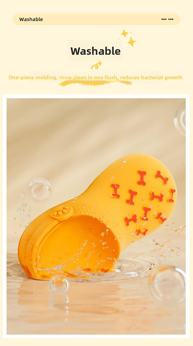 Squeaky Dog Toy - Soft Teething Chew Shoe for Puppies & Small Dogs - Durable Stuffed Animal with Built-in Squeaker - Fun Fetch & Cuddle Toy