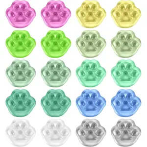 20 Pcs Mini Squishies Squishy Toys Cat Paw Squeeze Toys Stress Balls Fidget Sensory Toys for Kids Toddlers Adults Cute Kawaii Stress Relief Party Favor Goodie Bag Stuffers Pinata Fillersfidget toys