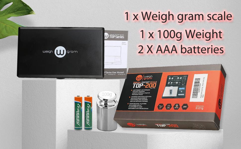 200g X 0.01g Pocket Digital Scale Portable Gram Jewelry Gold Silver Coin Herb