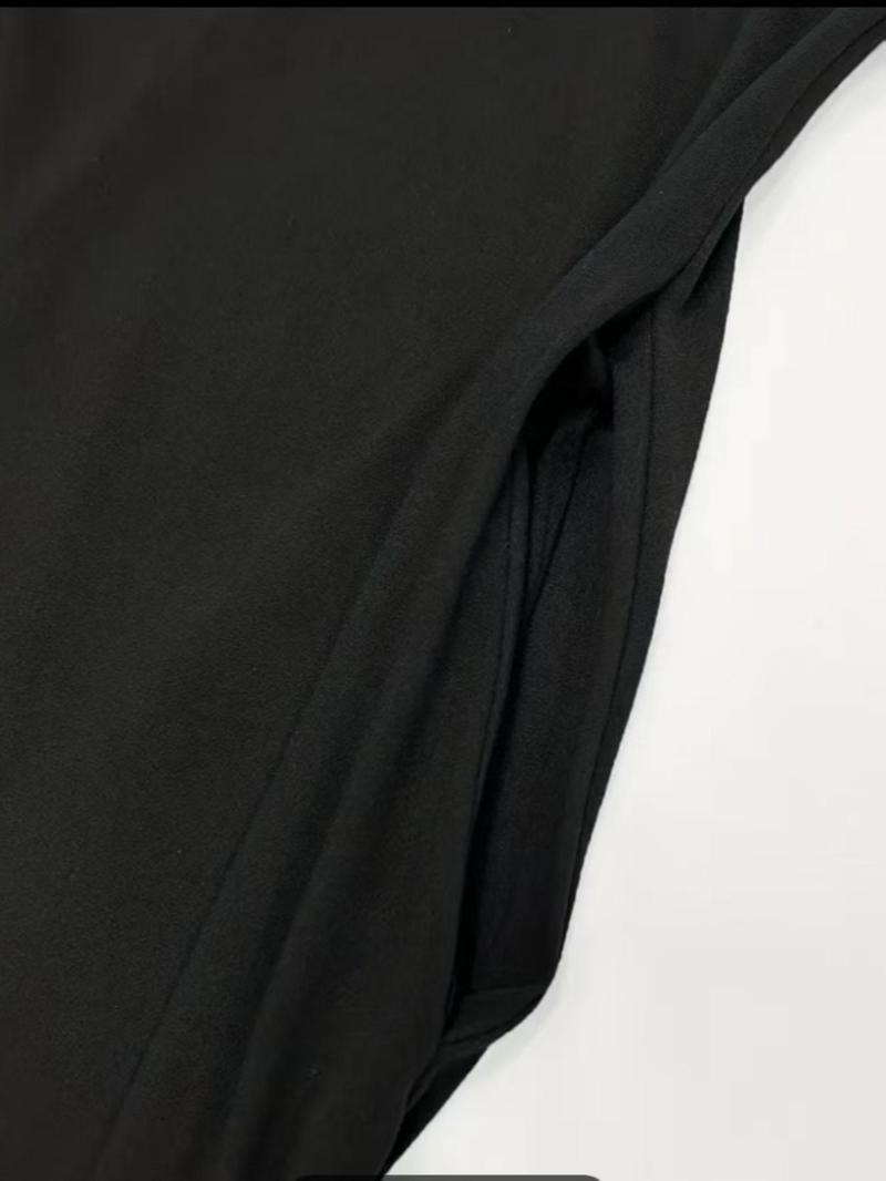 Women's Long Coffee Leopard Print Home Dress, Round Neck Long Sleeve Pocket Sleepwear, Soft Fabric All Seasons Casual Style