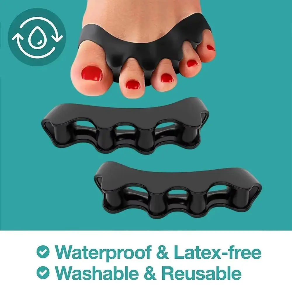Thumb valgus toe brace silicone five-toe fixed toe overlapping separation toe splitter