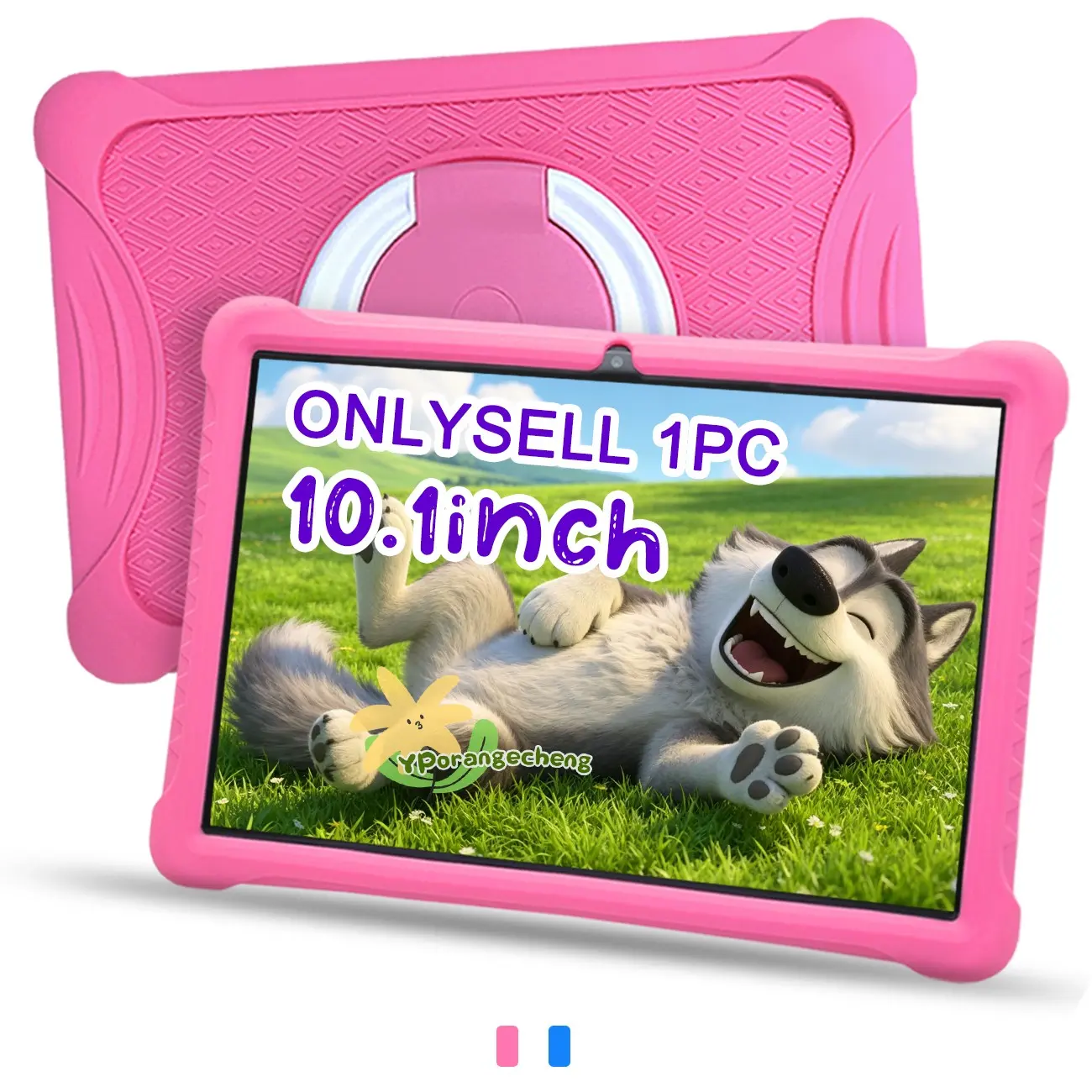 SummerFinds! 10.1 inch Android Kids Tablet, Large Screen Educational Learning Toy with WiFi Bluetooth, Dual SIM Calling & Parental Control, Smooth Performance for Watching Football/Anime/Games, No Adapter Needed - Perfect Gift for Boys Girls