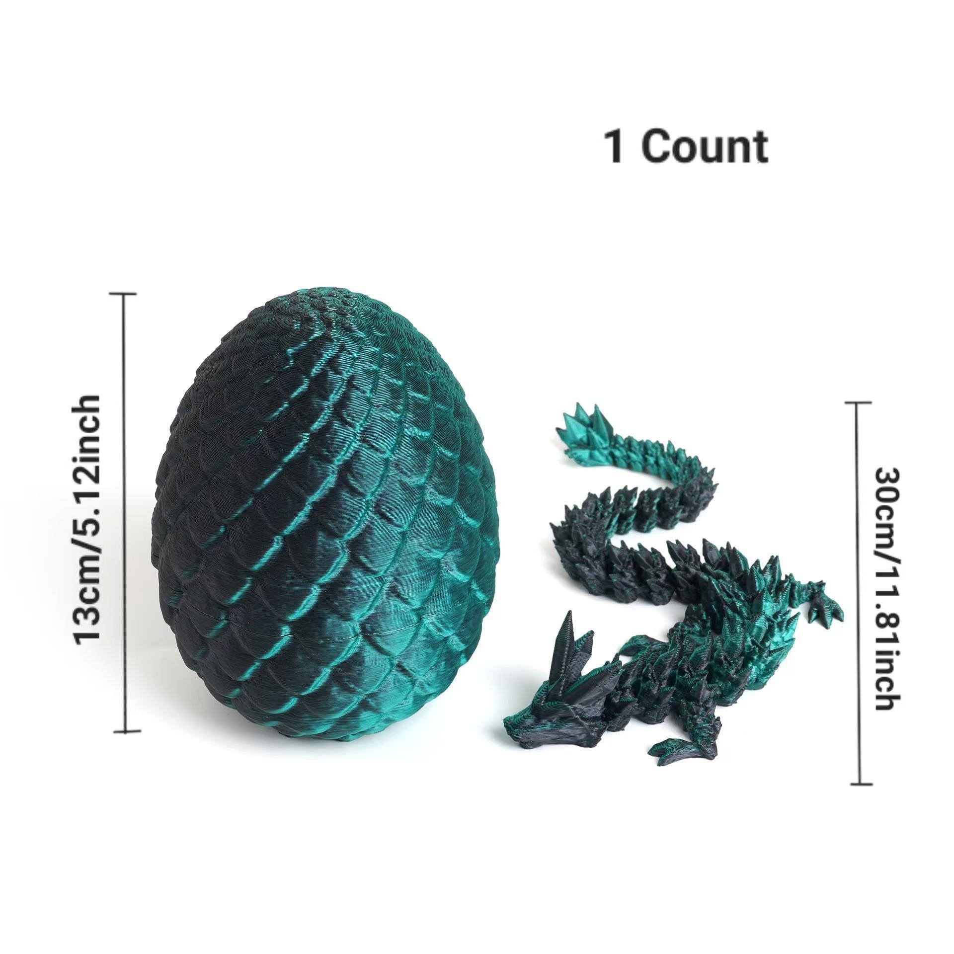 3D Dragon Egg, Halloween, Christmas, New Year, Easter Gifts for Family and Friends, Holiday Party Gifts, Room Decor, Living Room Decoration, Desktop Decor, Fun Gifts, Home Decor Statue, Collectible Figurine