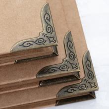 Bstorify Scrapbook Album 60 Pages (8 x 8 Inch) Brown Thick 200gsm Kraft Paper, Photo Album Scrapbook, Memory Book - Ideal for Your Scrapbooking Albums Art & Craft Projects