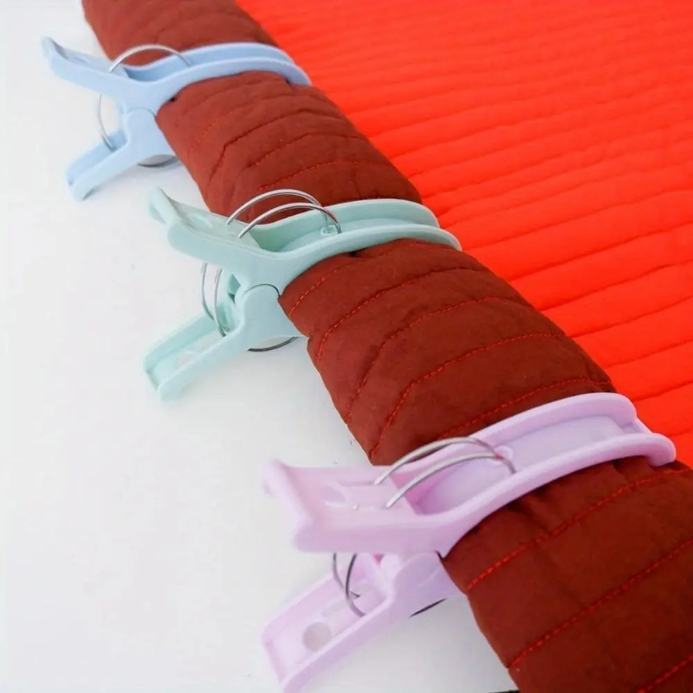 2pcs Extra Large Quilting Clamps, Plastic Clips for Sewing, Binding, Crafting, 5 Inch Wide Opening, Keeps Fabric Secure
