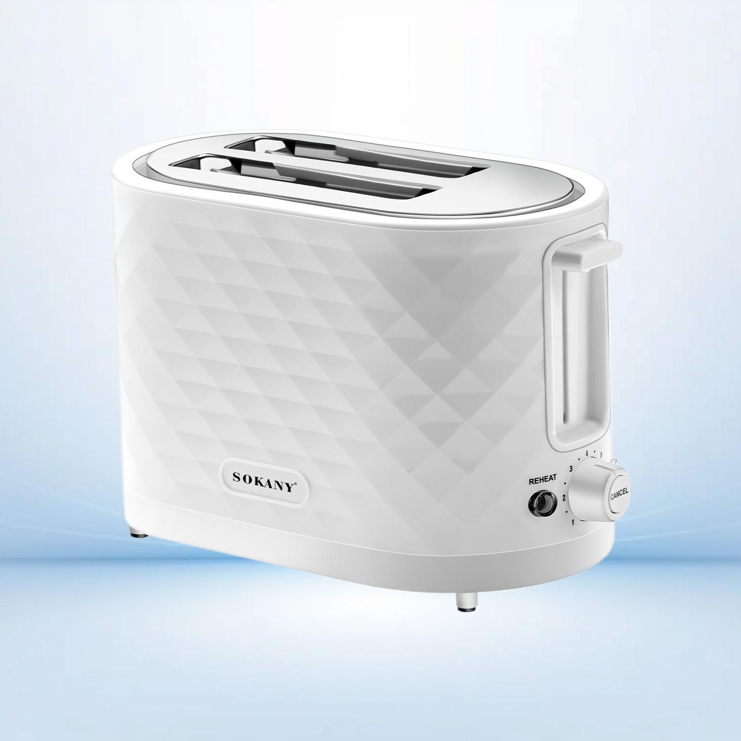 Household Automatic Bread Toaster & Breakfast Machine for Fast Even Toast and Homemade Baked Bread Every Morning