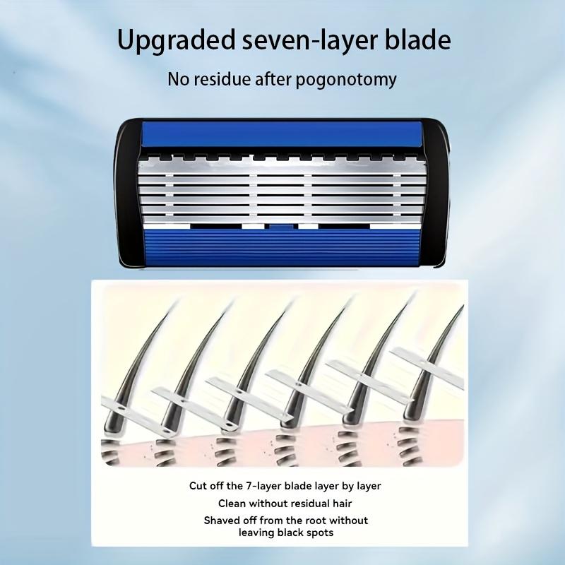 This super sleek and stylish razor comes with 72 super sharp replaceable stainless steel blades that are both sharp, smooth and safe. With 2 non-slip comfortable handles, it is an indispensable shaving tool for men