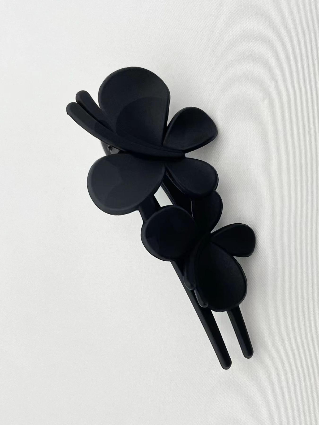 Minimalist Elegant Plain Color Butterfly Decor Hair Clips, Fashionable Hair Accessories for Women & Girls, Casual Versatile Hair Accessories for Daily Wear