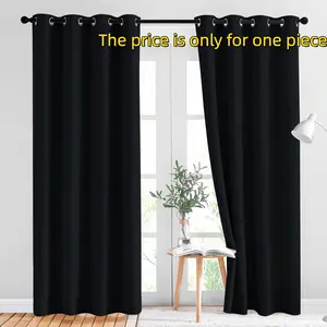 1PC Nicetown Out Curtains for Bedroom, Light Reducing Thermal Insulated, Solid Grommets, Energy Efficient Window Treatments