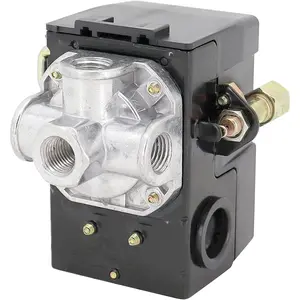 Heavy Duty Pressure Switch for Air Compressor 135-175 psi Four 4 Port 26 Amp