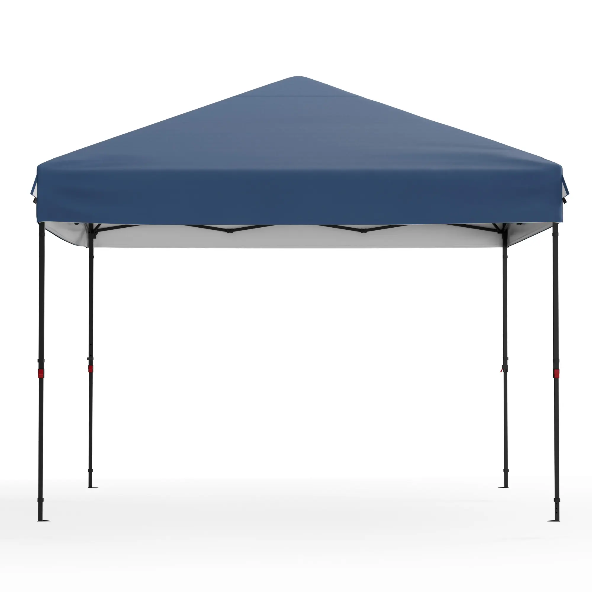 Heavy Duty Pop Up Canopy Tent 10x10 FT – Waterproof Outdoor Shelter with Removable Sidewall, One-Person Easy Setup, 3 Adjustable Heights, UPF 50+, Wheeled Roller Bag, 4 Weight Bags, 8 Stakes, 4 Guy Ropes – Ideal for Backyard, Camping, Markets