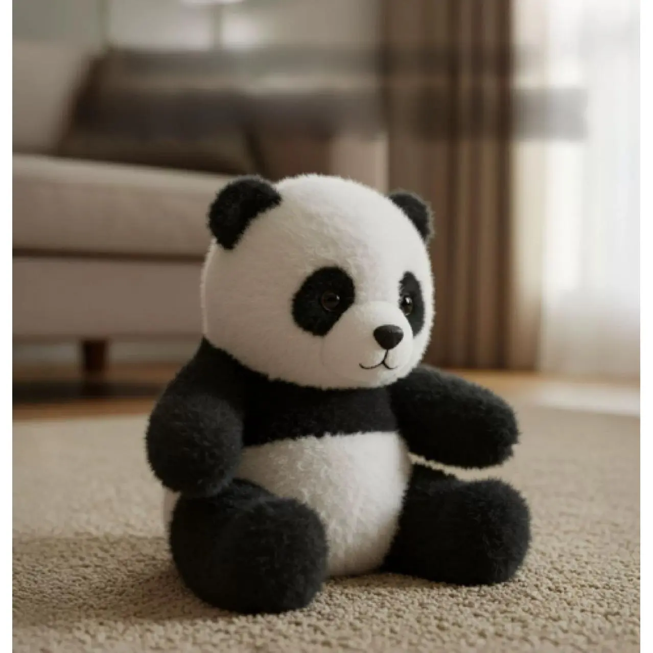 Cute Koaly AI & Pandy AI Soft Fluffy Plush Doll Lovely Stuffed Toy For Daily Companion Gift